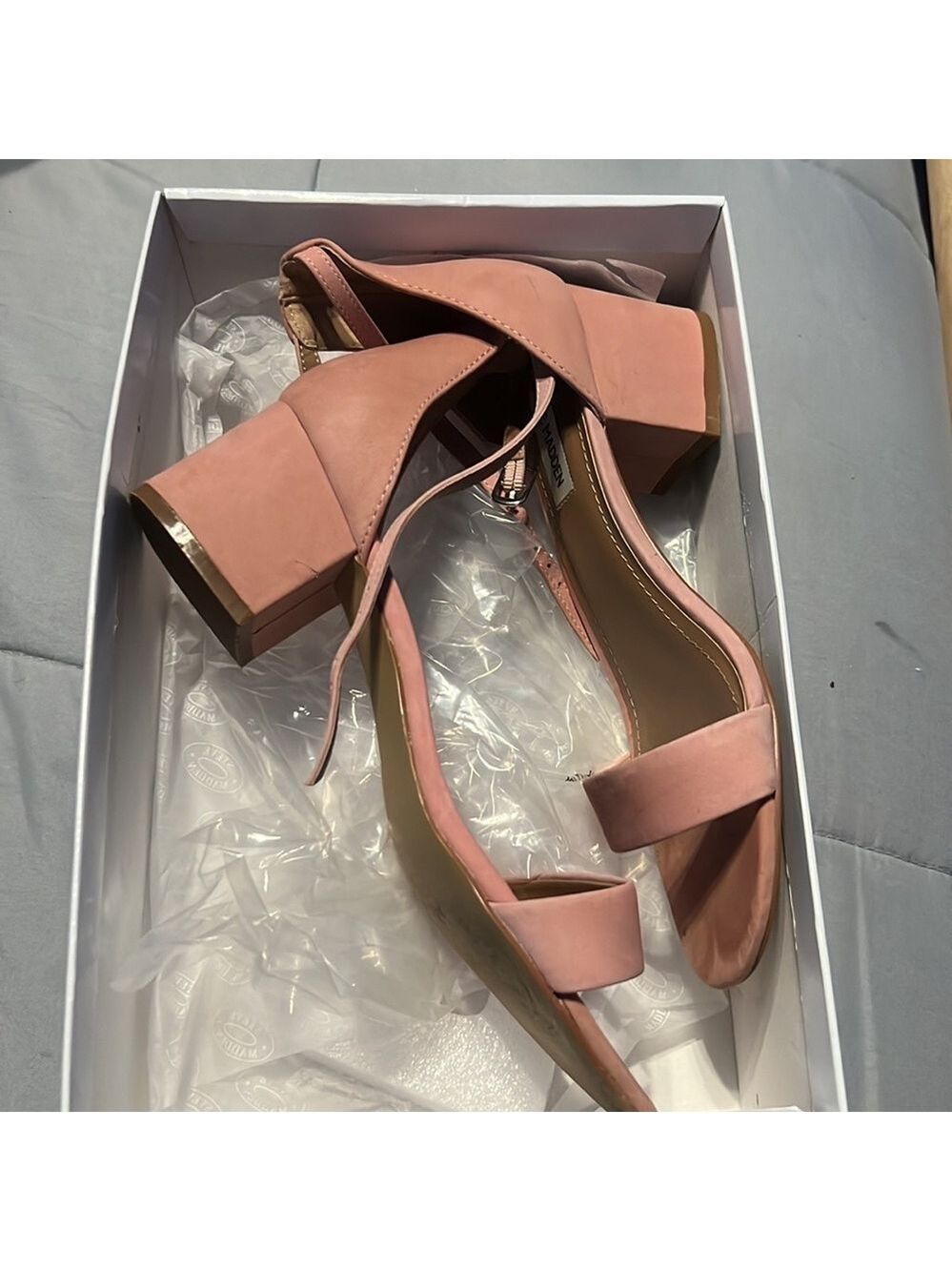 Steve Madden Ireneen Light Pink Women Sandals Size 8, 2” heel - Picture 8 of 10